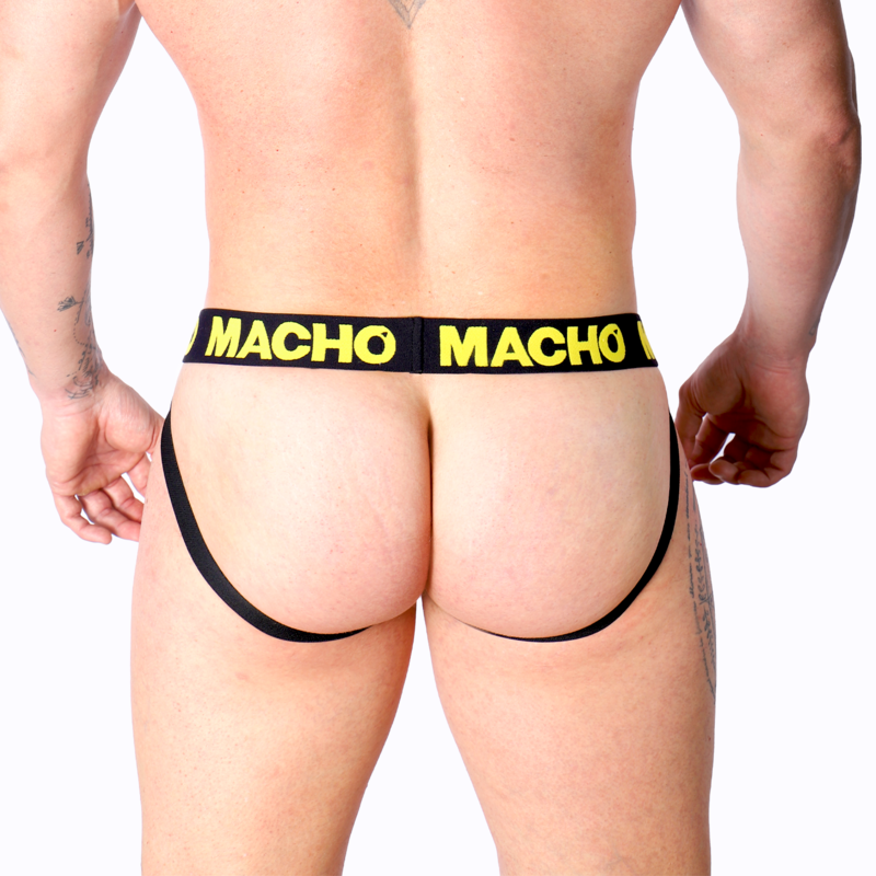 MX25A JOCK LYCRA YELLOW M - Image 4