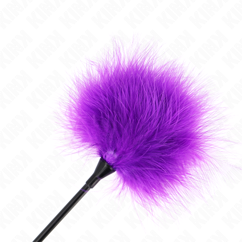 PURPLE TICKLE FEATHERS USED FOR THE BONDAGE KIT 27 CM - Image 5