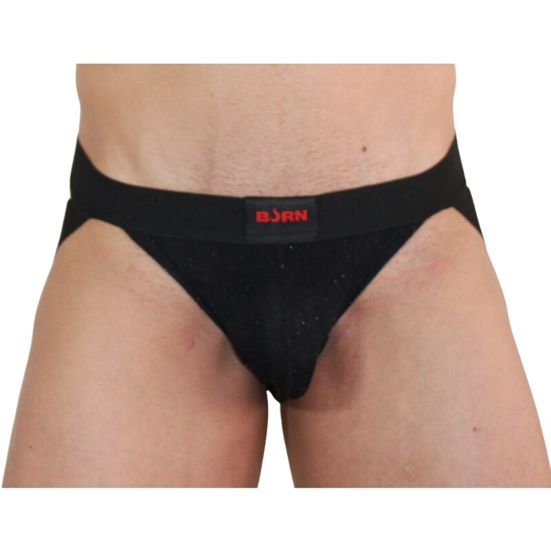 003 JOCK SHINY BLACK M