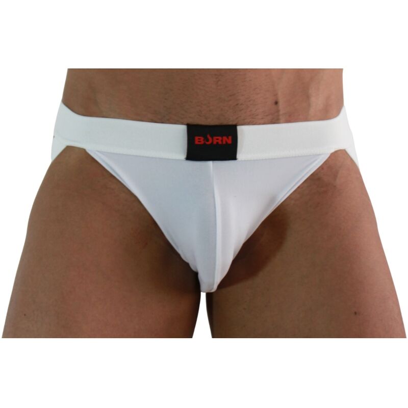 007 JOCK LYCRA WHITE L