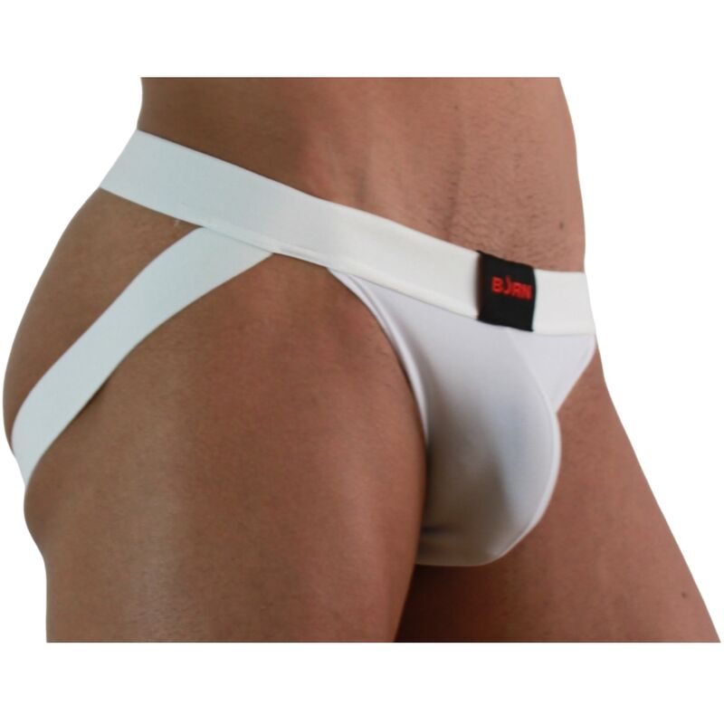007 JOCK LYCRA WHITE XL - Image 2
