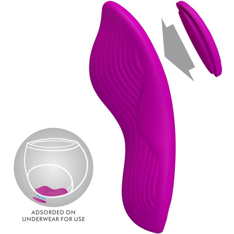 ROMARIO LAY-ON CLITORIS STIMULATOR REMOTE CONTROL PINK - Image 5