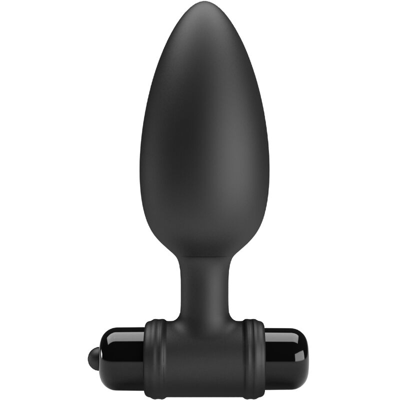 VIBRA BUTT PLUG 2 ANAL PLUG 10 VIBRATIONS BLACK