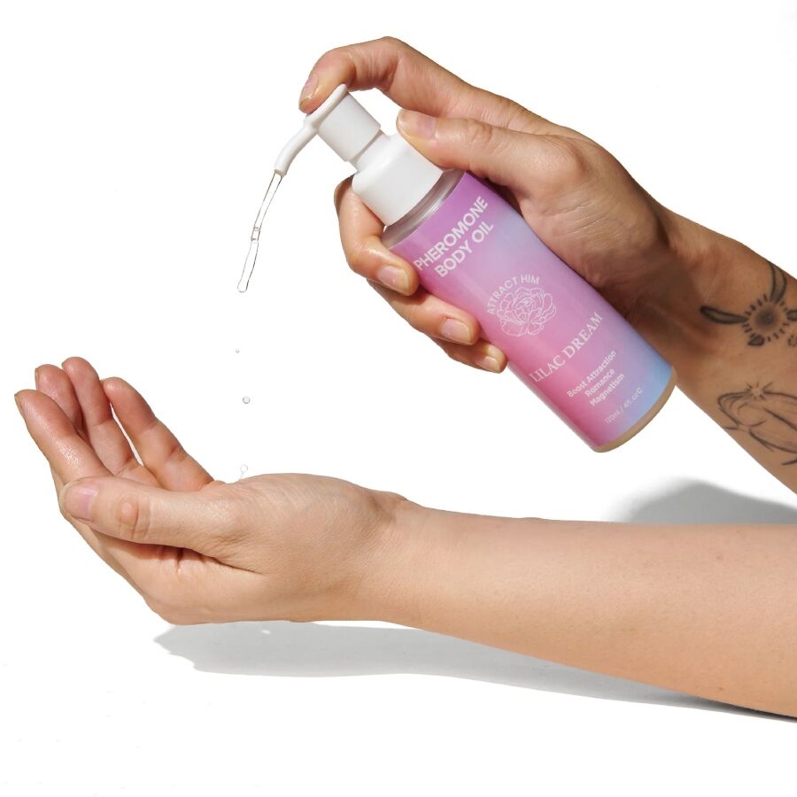 BLOOM LILAC DREAM BODY OIL WITH PHEROMONES 120 ML - Image 2