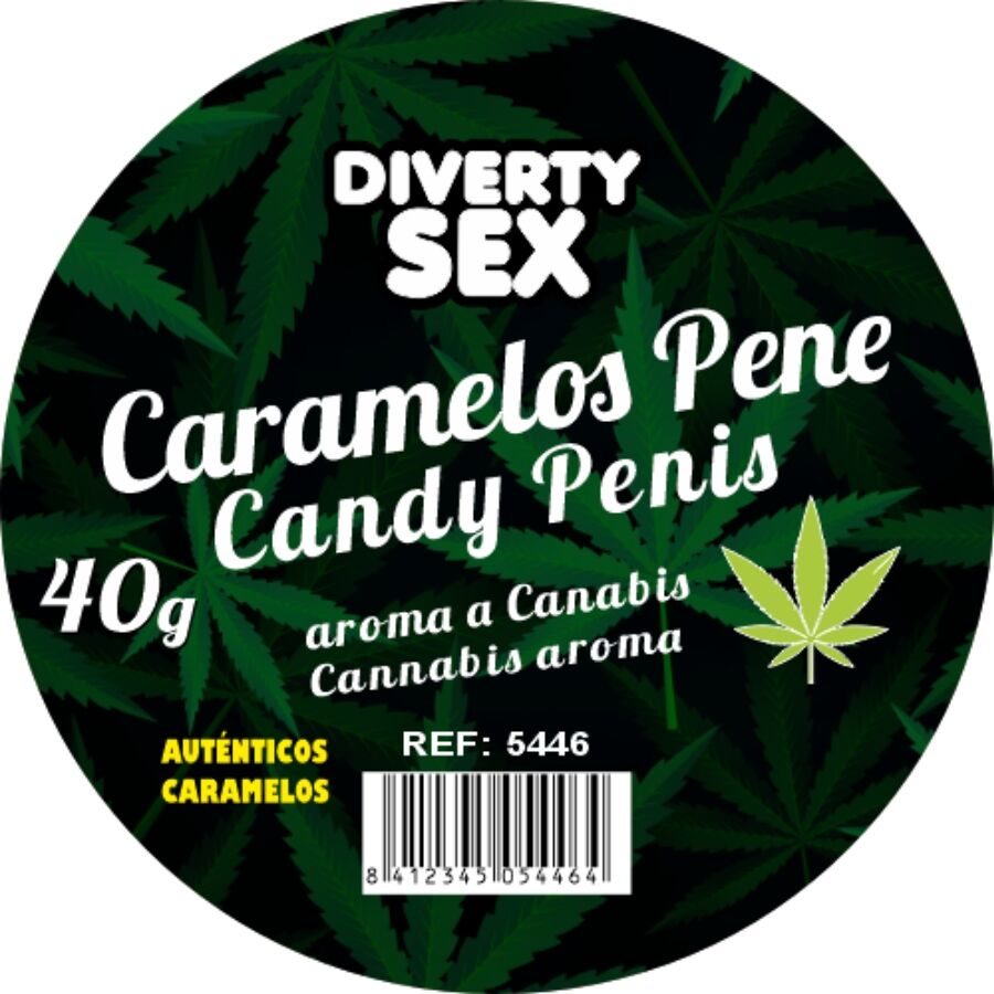 20 PENIS CANDIES CANNABIS AROMA