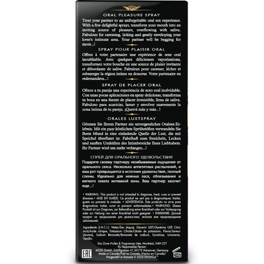 WAVES PLEASURE SPRAY ORAL SEDUCTIVE EXOTIC FRUITS 20 ML - Image 4