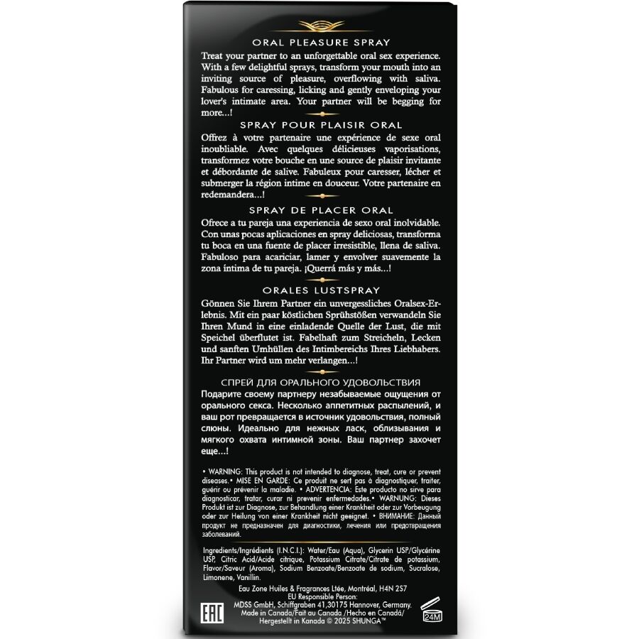 WAVES PLEASURE SPRAY ORAL SEDUCTIVE WATERMELON 20 ML - Image 4