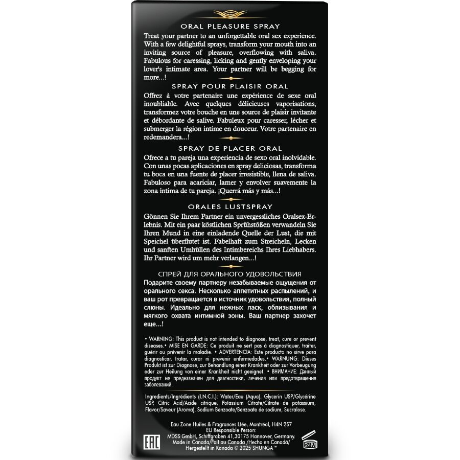 WAVES PLEASURE SPRAY ORAL SEDUCTIVE STRAWBERRY 20 ML - Image 4