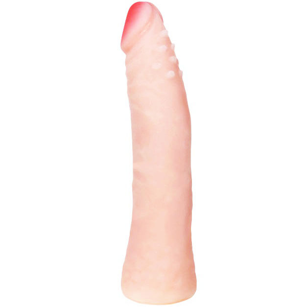 REALISTIC SKIN TOUCH SILICONE DILDO 19 CM RANDOM BOX COLOR