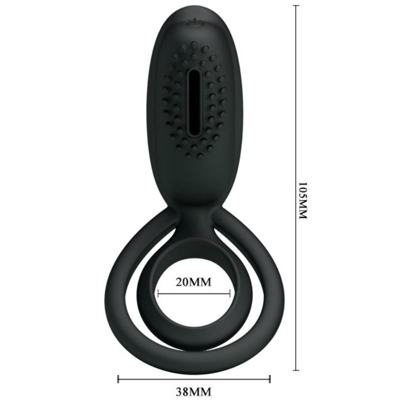 ESTHER VIBRATING RING WITH STIMULATOR - Image 5