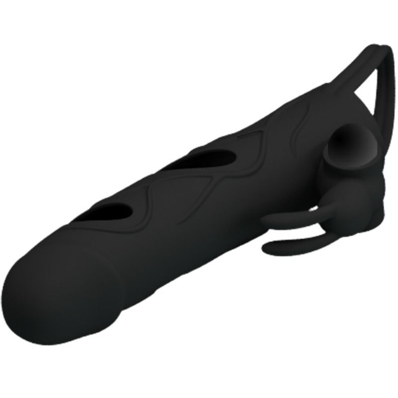 SILICONE COVER WITH VIBRATION 14 CM 1.0 - Image 3