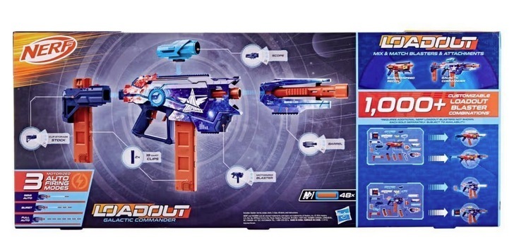 NERF Loadout Galactic Commander vahupüstol - Image 2