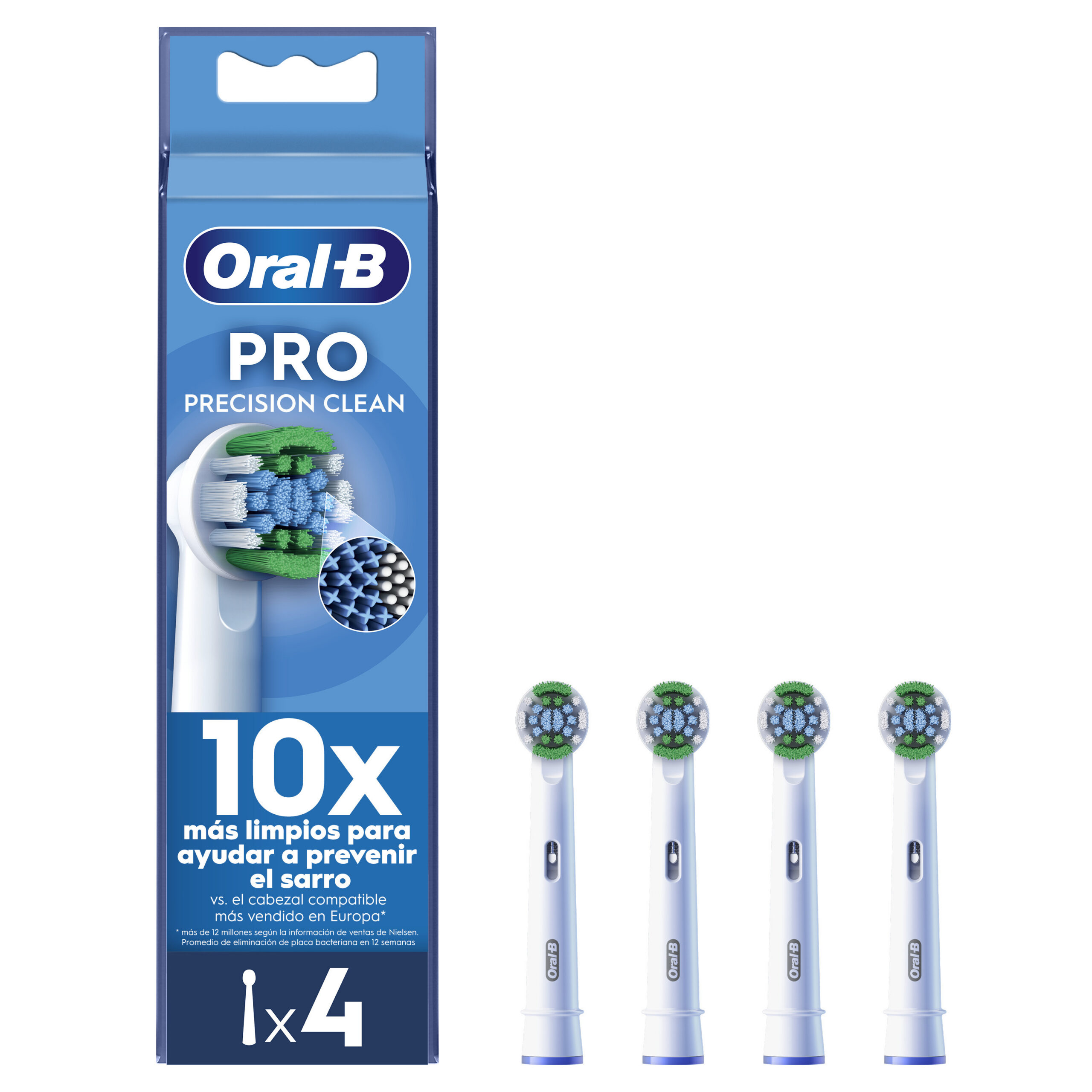 Oral-B Pro Precision Clean vahetusharjad, 4 tk
