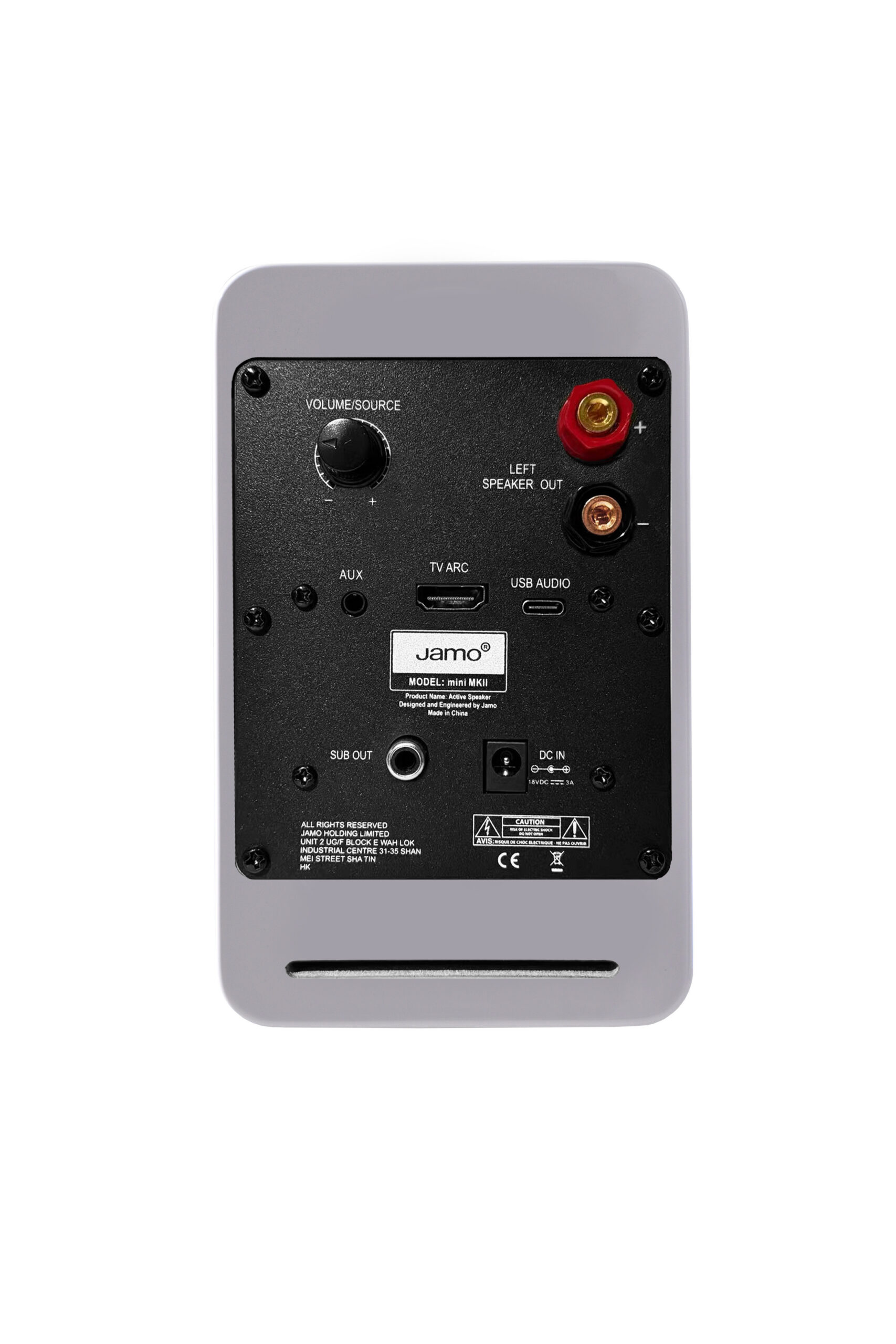 Jamo Mini MKII aktiivkõlarite paar, mattvalge - Image 4