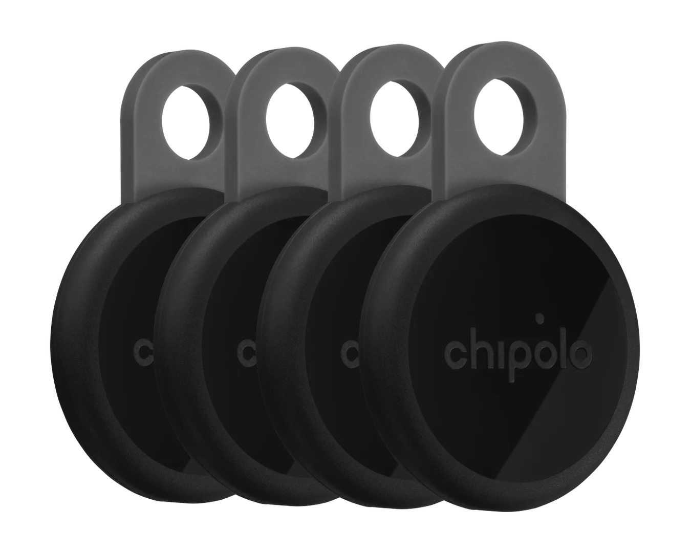 Chipolo LOOP jälgimisseadmed 4 tk, tumehall