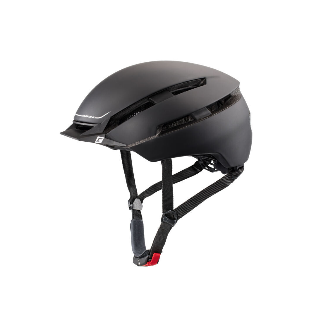 Cratoni C-Loom jalgrattakiiver tagatulega, 53-58 cm, must