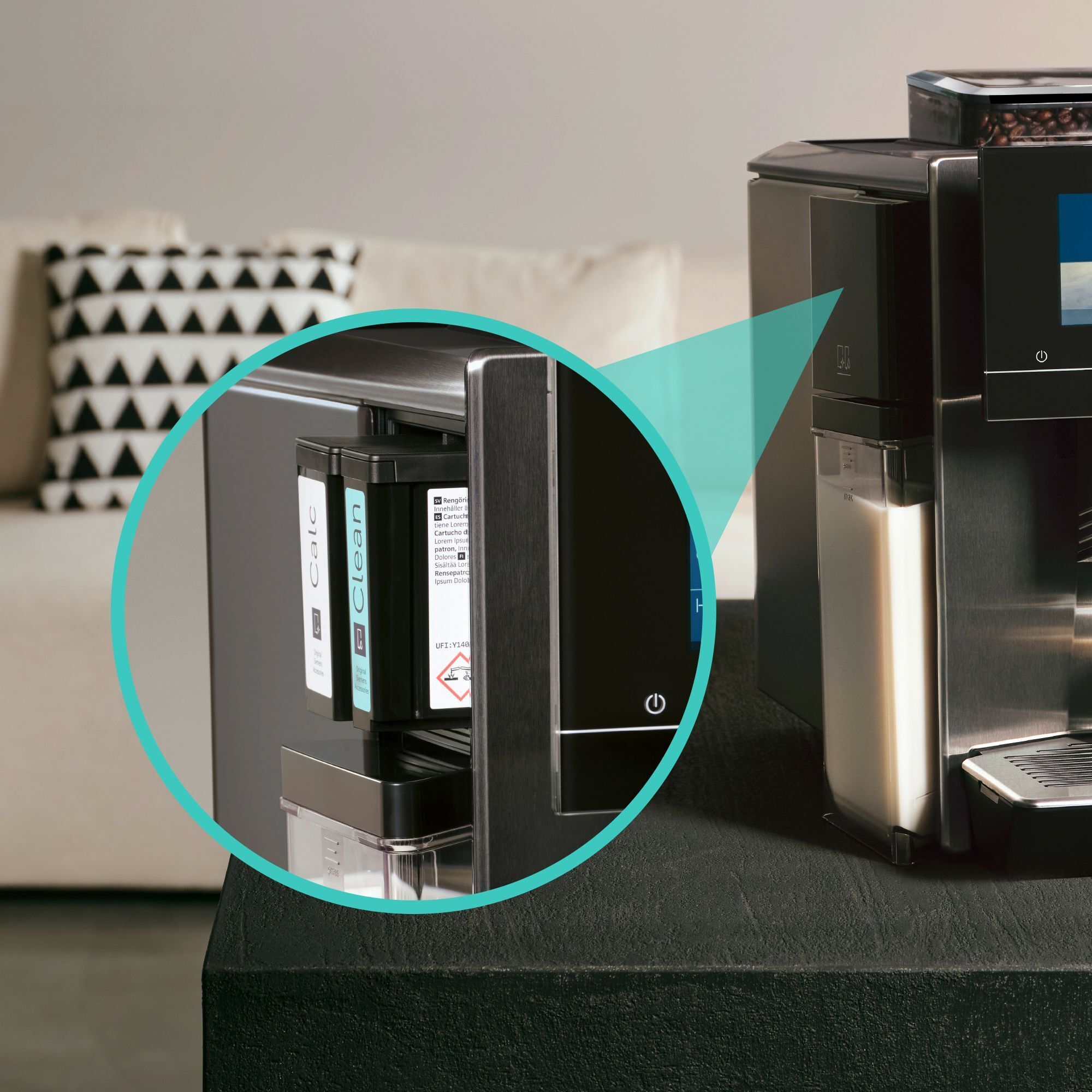 Siemens TQ905RZ5 kohvimasin automaatse puhastusega - Image 3