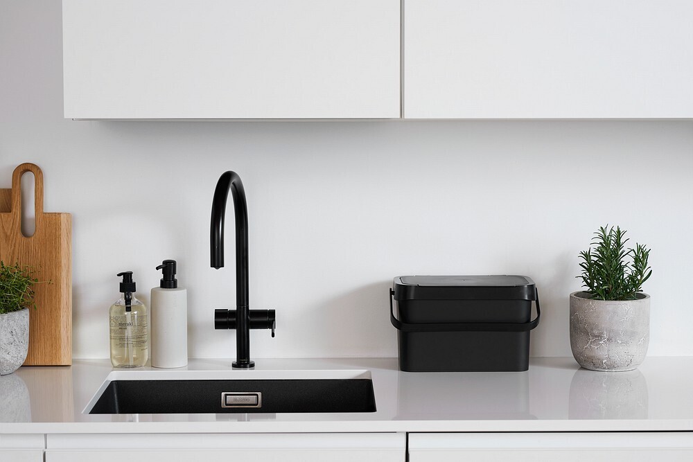 SmartStore Collect 5 l biojäätmete konteiner, must - Image 4