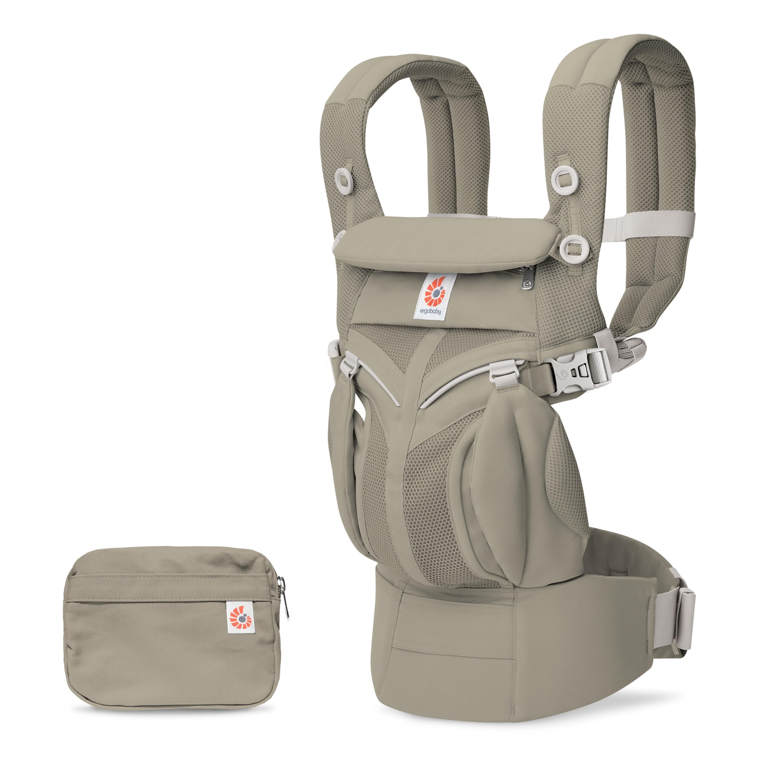 Ergobaby Omni Classic Mesh lapsekandealus, heleroheline