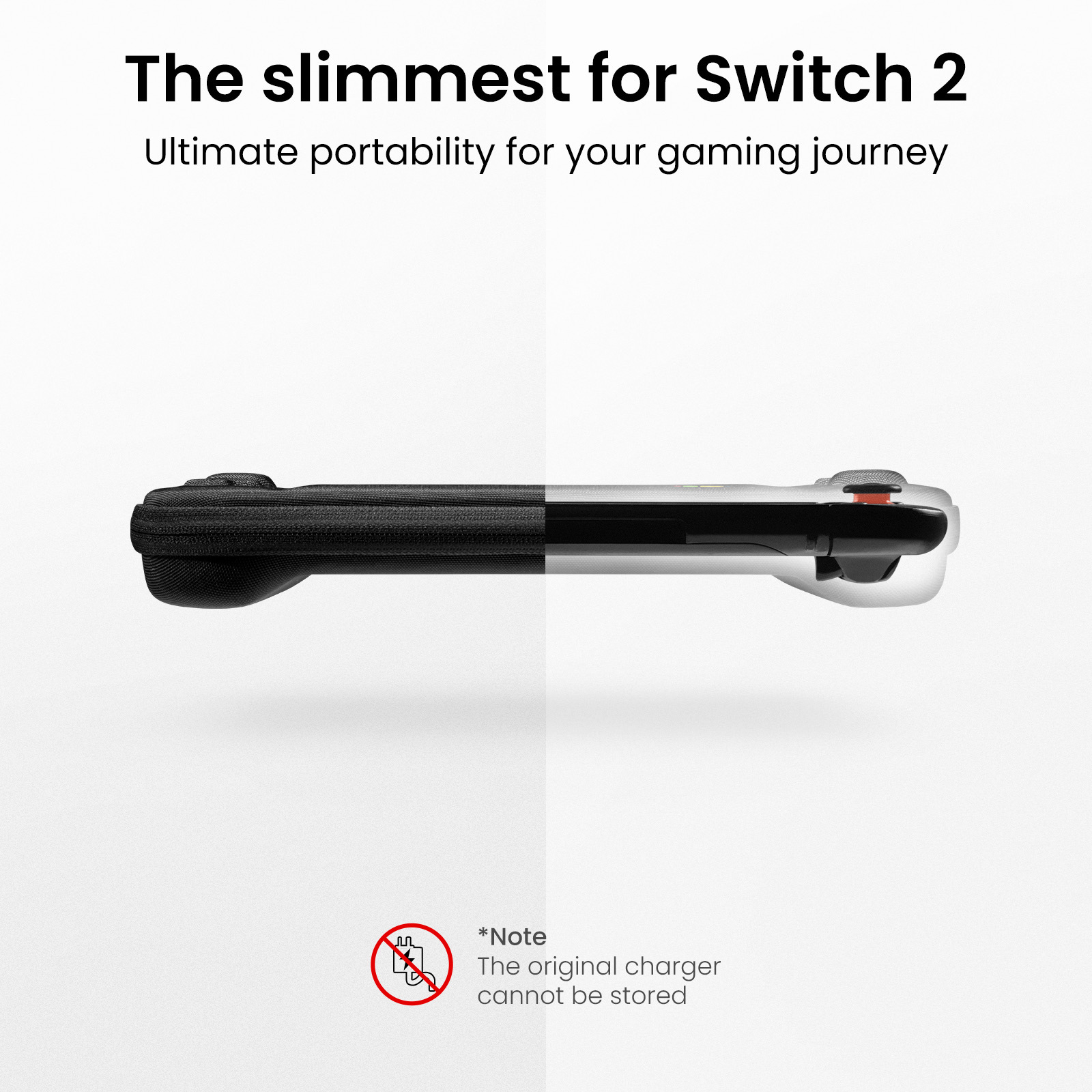 tomtoc FancyCase-G05 Switch 2 kaitseümbris, must - Image 3