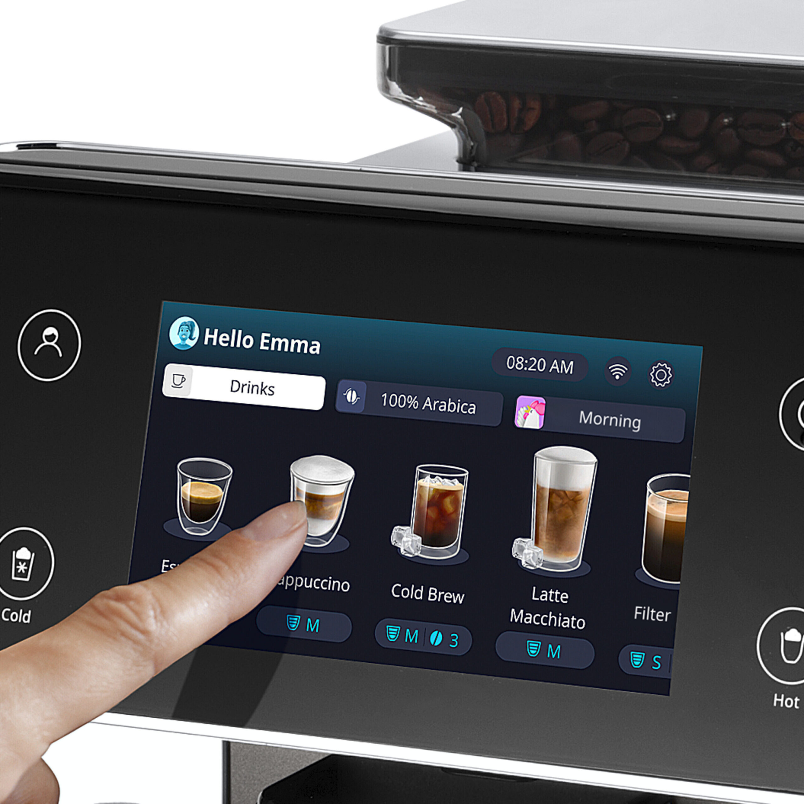 DeLonghi Primadonna Aromatic ECAM630.75.TSM kohvimasin - Image 3