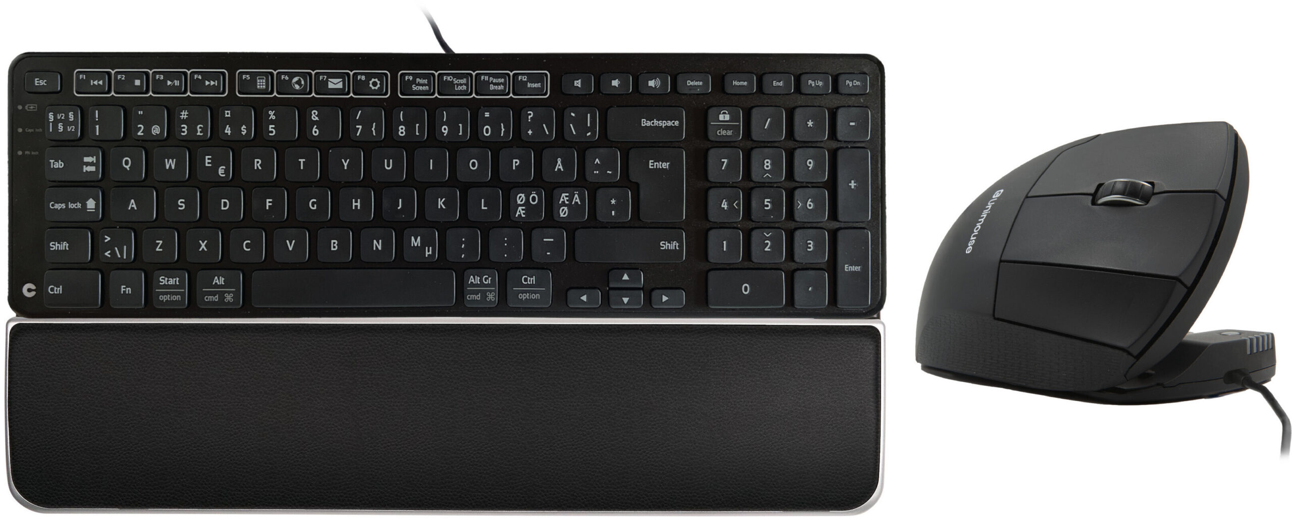 Contour Ergonomics komplekt, juhtmega