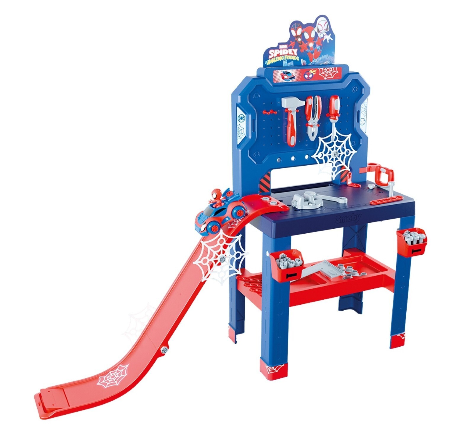 Smoby Spidey tööriistapink, mängukomplekt