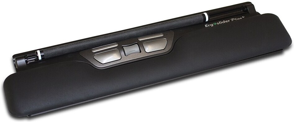 Ergoslider Plus+ hiirekontroller, must