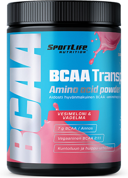 SportLife Pro Series BCAA arbuusi-vaarika -treeningjook, 300 g