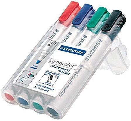 Staedtler 351 tahvlipliiats, 4 erinevat värvi, 2 mm ots