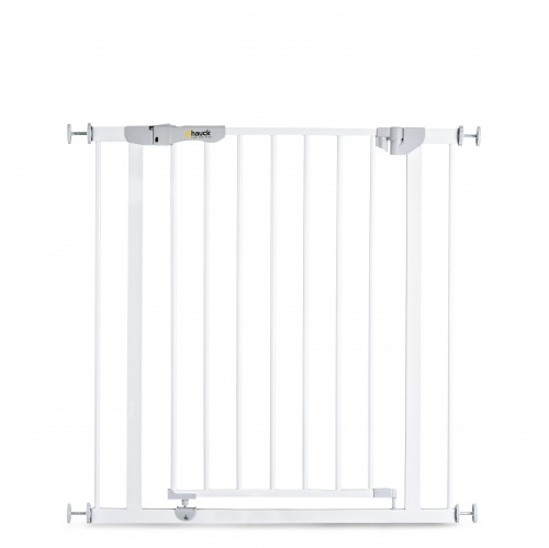 Hauck Autoclose'n Stop ohutus värav, 75–80 cm, valge