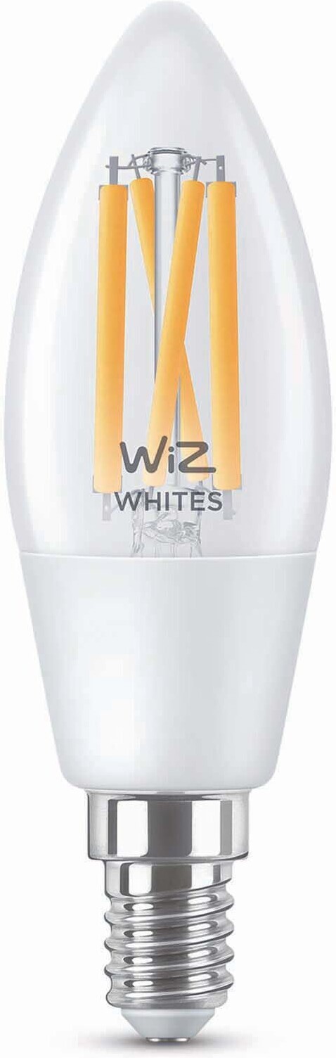 WiZ nutikas pirn, E14, läbipaistev klaas, reguleeritav valge - valged valgusvarjud, Wi-Fi, 2700-6500 K, 470 lm - Image 2