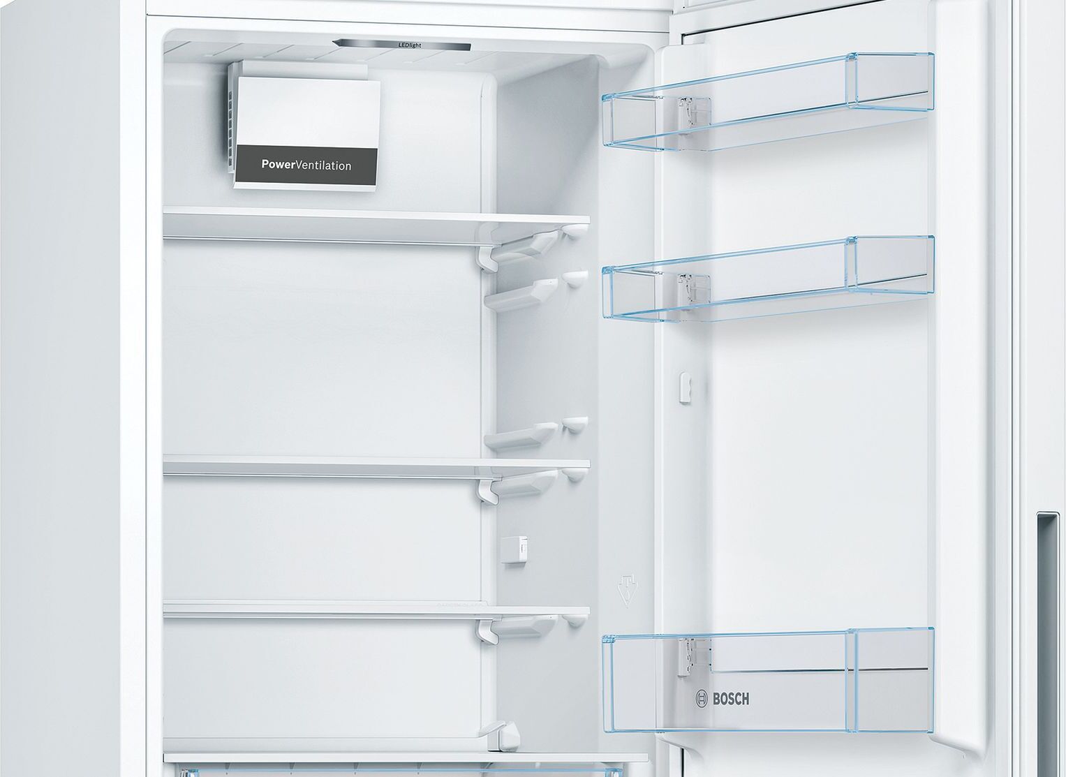 Bosch KGV362WEAS Serie 4 külmik-sügavkülmik, valge - Image 4