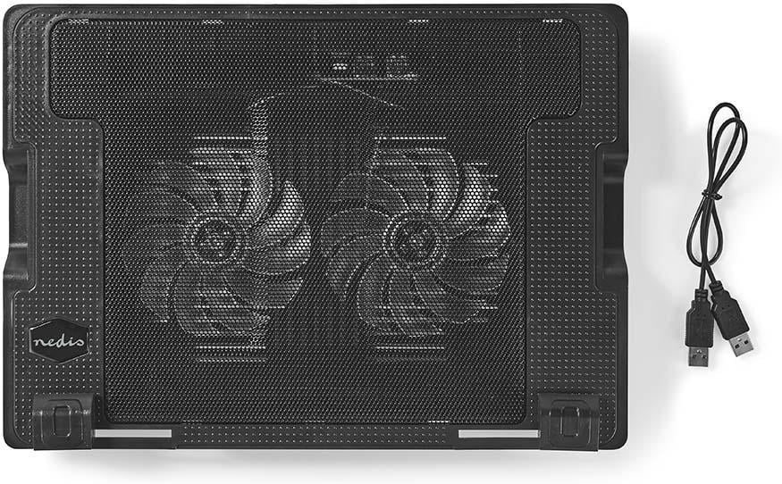 Nedis sülearvuti jahutusalus, kaks ventilaatorit - Image 4