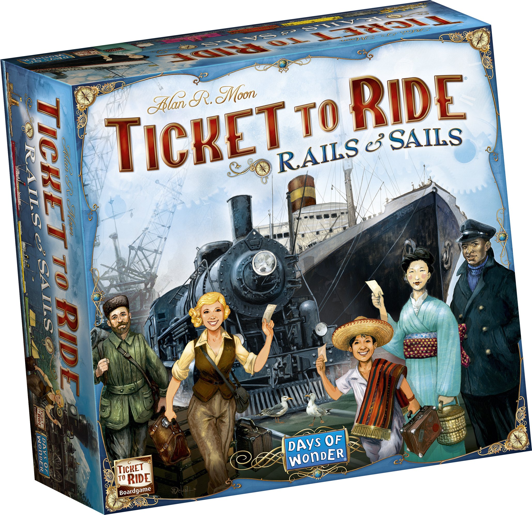 Ticket To Ride Rails & Sails strateegiamäng