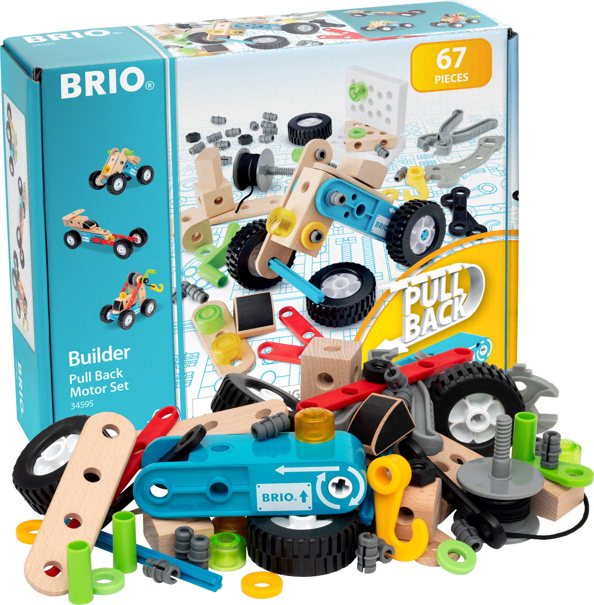 BRIO Builder 34595 - Veomootorikomplekt