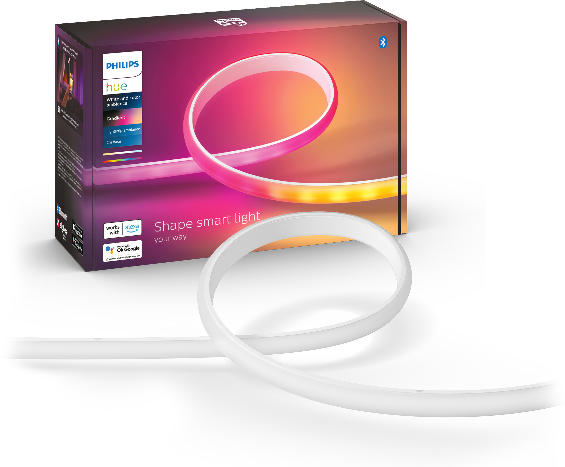 Philips Hue Gradient LightStrip, 2m stardikomplekt