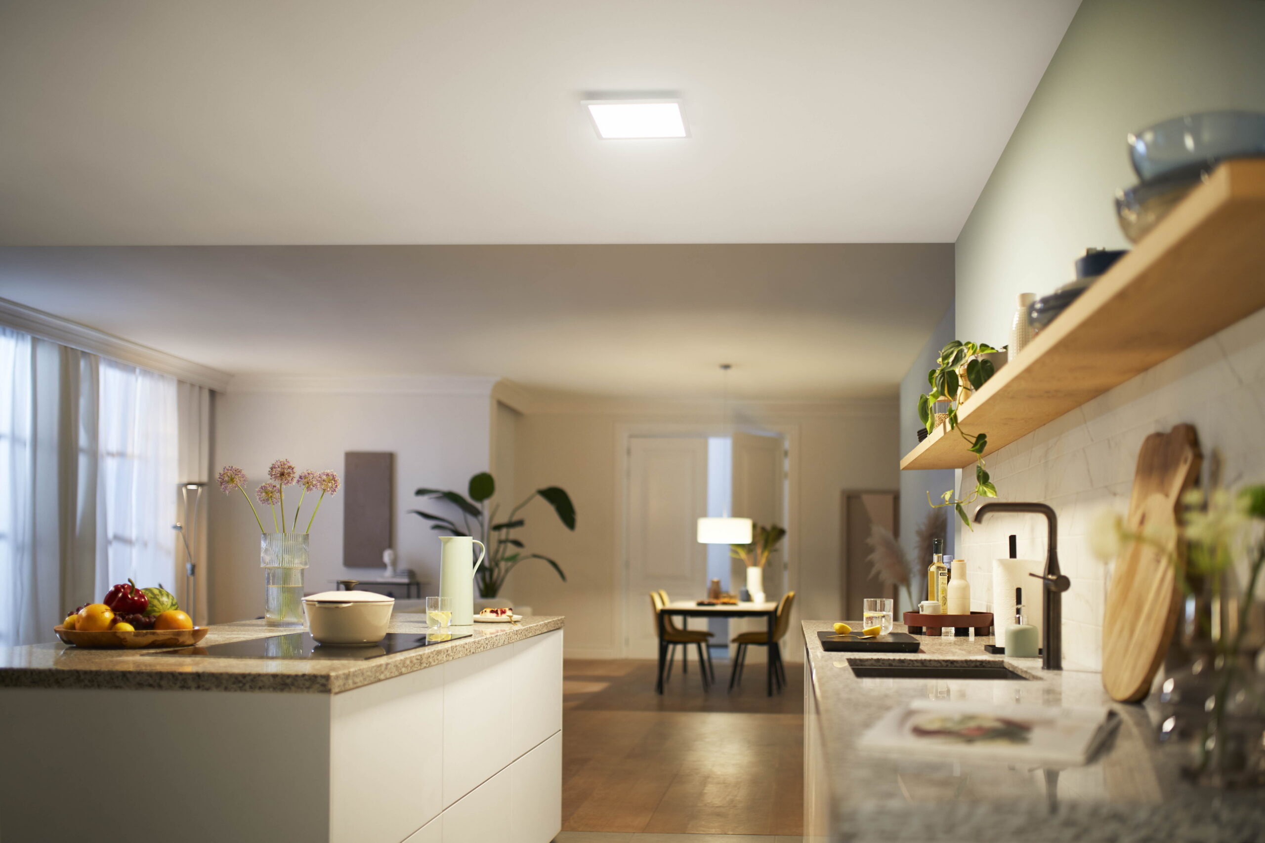 Philips Panel LED CL560 laevalgusti, ruudukujuline, valge, 1200 lm, 4000K - Image 4