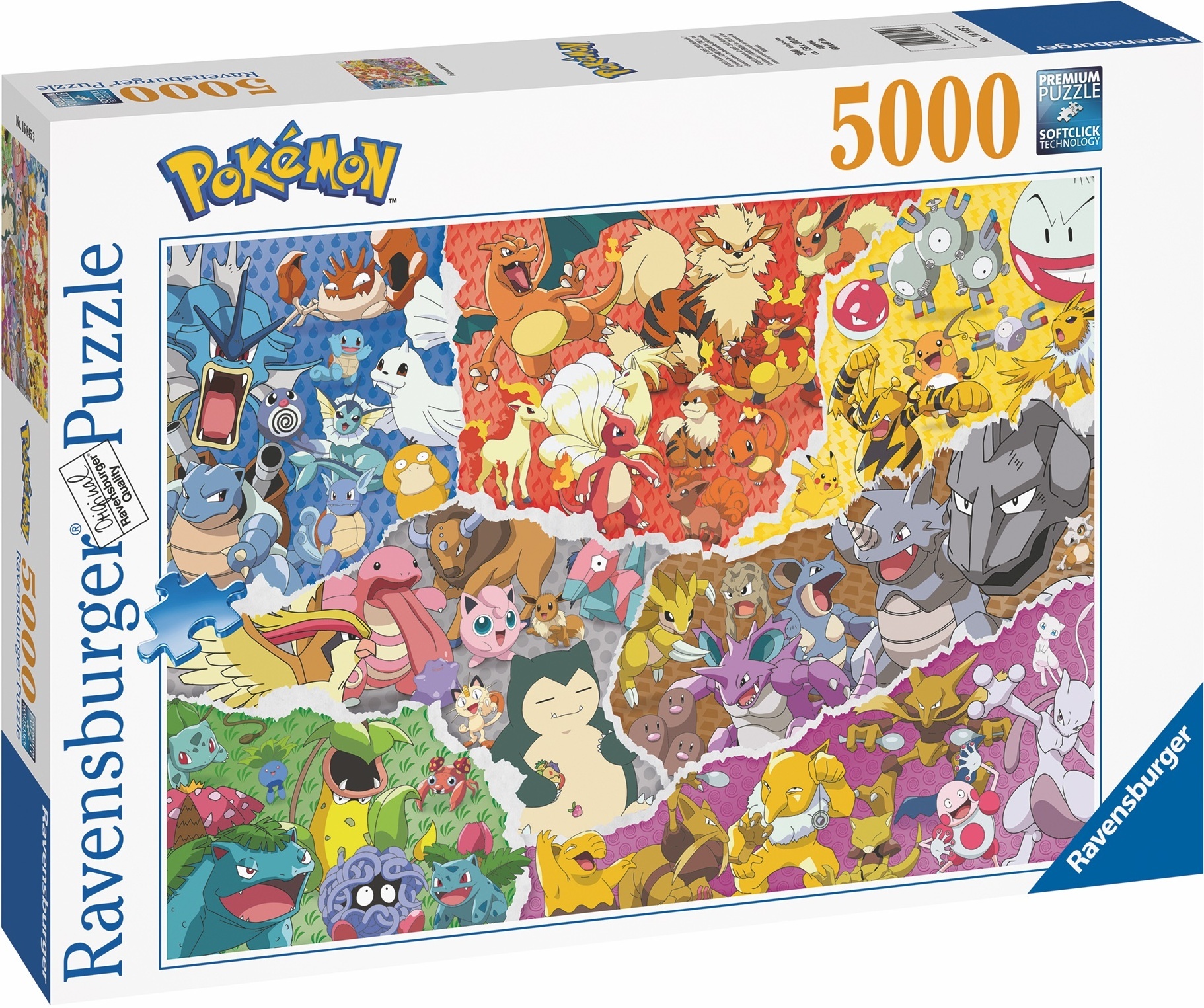 Ravensburger Pokemon Allstars -pusle, 5000 osa - Image 2