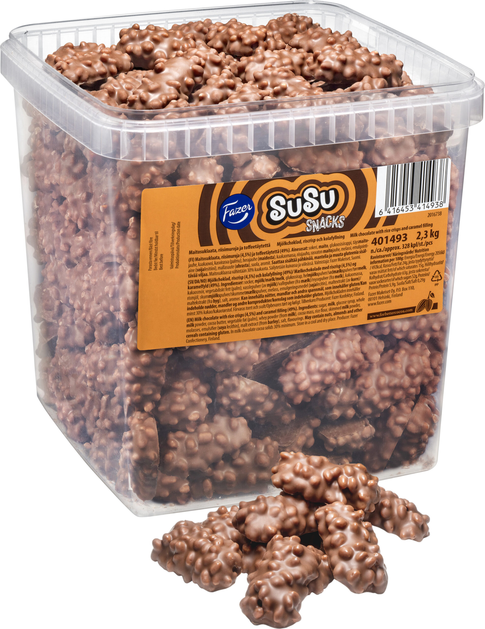 Fazer Susu lahtise kommi tükk, 2,3 kg