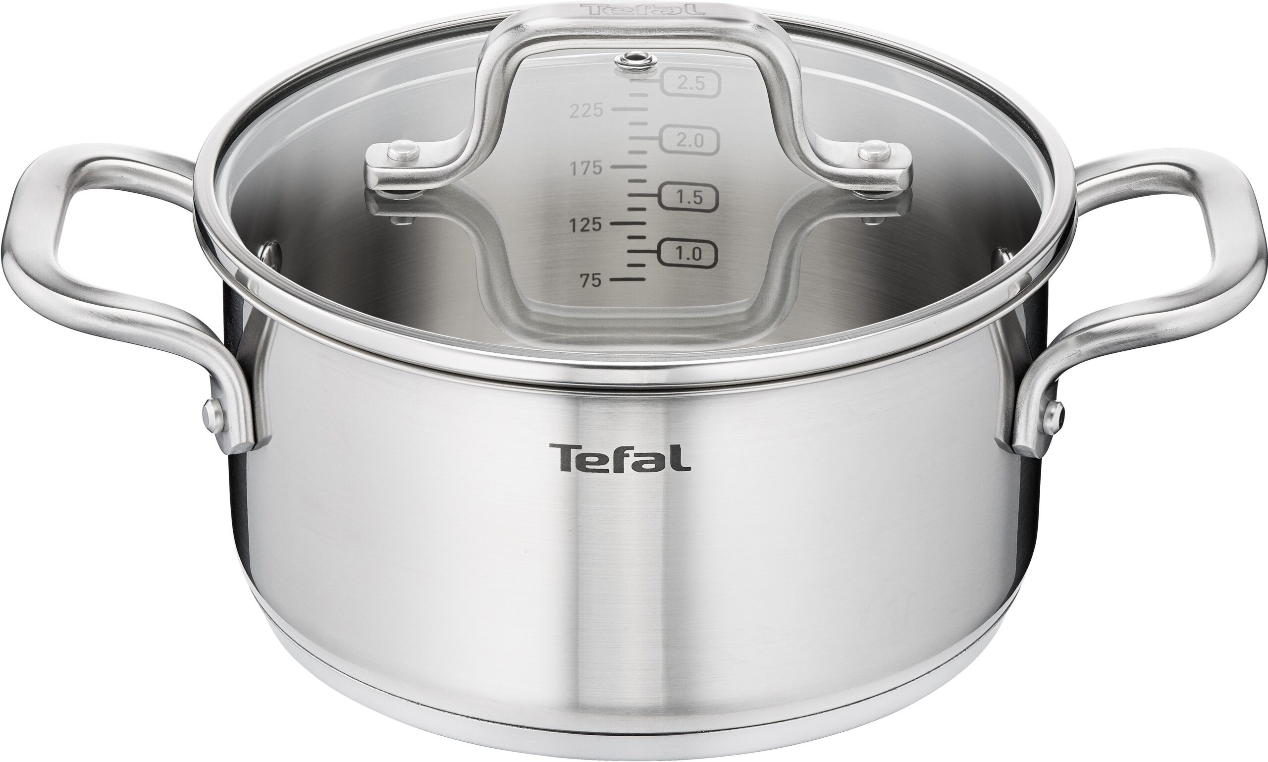 Tefal Virtuoso pott, 20 cm / 3 l, roostevaba teras