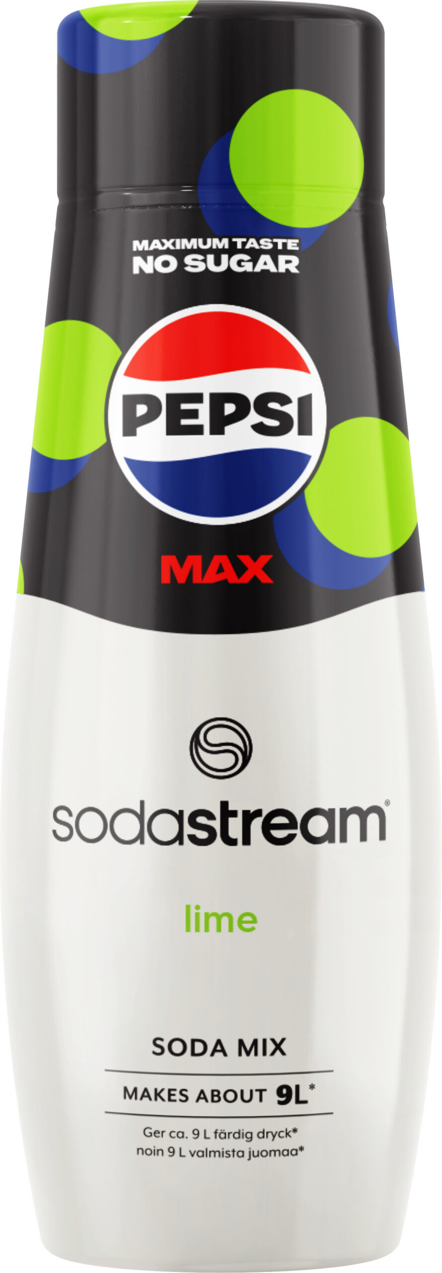 Sodastream Pepsi Max Lime 440 ml karastusjoogi kontsentraat