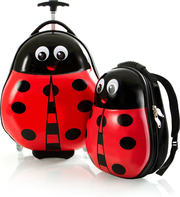 Heys Travel Tots laste kohvri ja seljakoti komplekt, lepatriinu