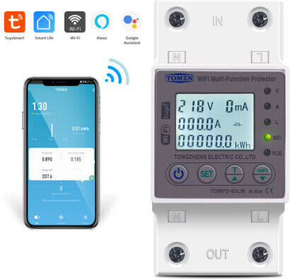 TOMZN PD-63LW WiFi-ga juhitav nutikas relee