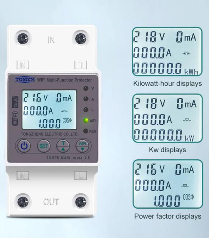 TOMZN PD-63LW WiFi-ga juhitav nutikas relee - Image 2