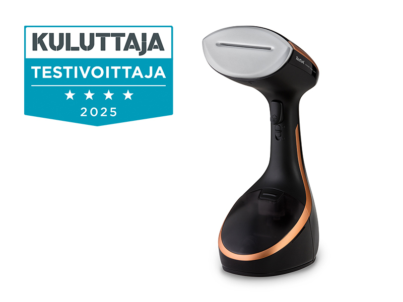 Tefal Access Steam Care riideauruti, must/kuldne