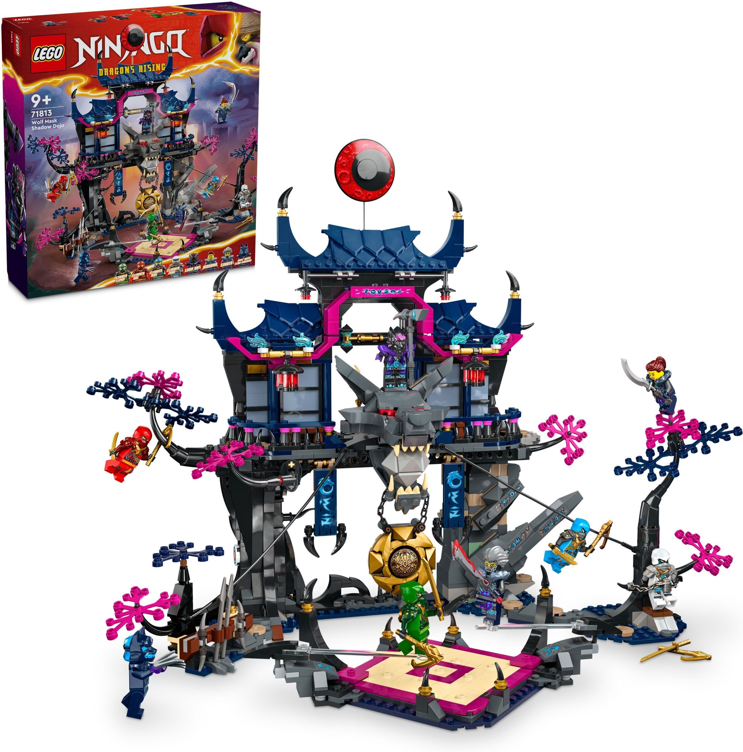 LEGO Ninjago 71813 - Wolf Mask Shadow Dojo - Image 2