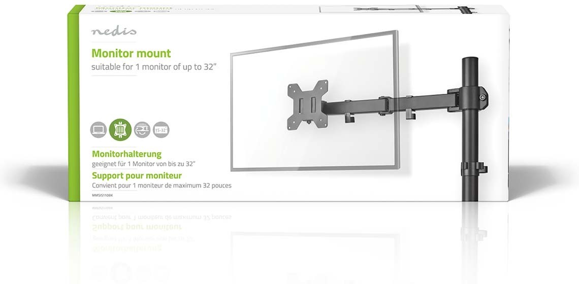 Nedis ühe monitori hoidik ühe monitori jaoks - Image 4