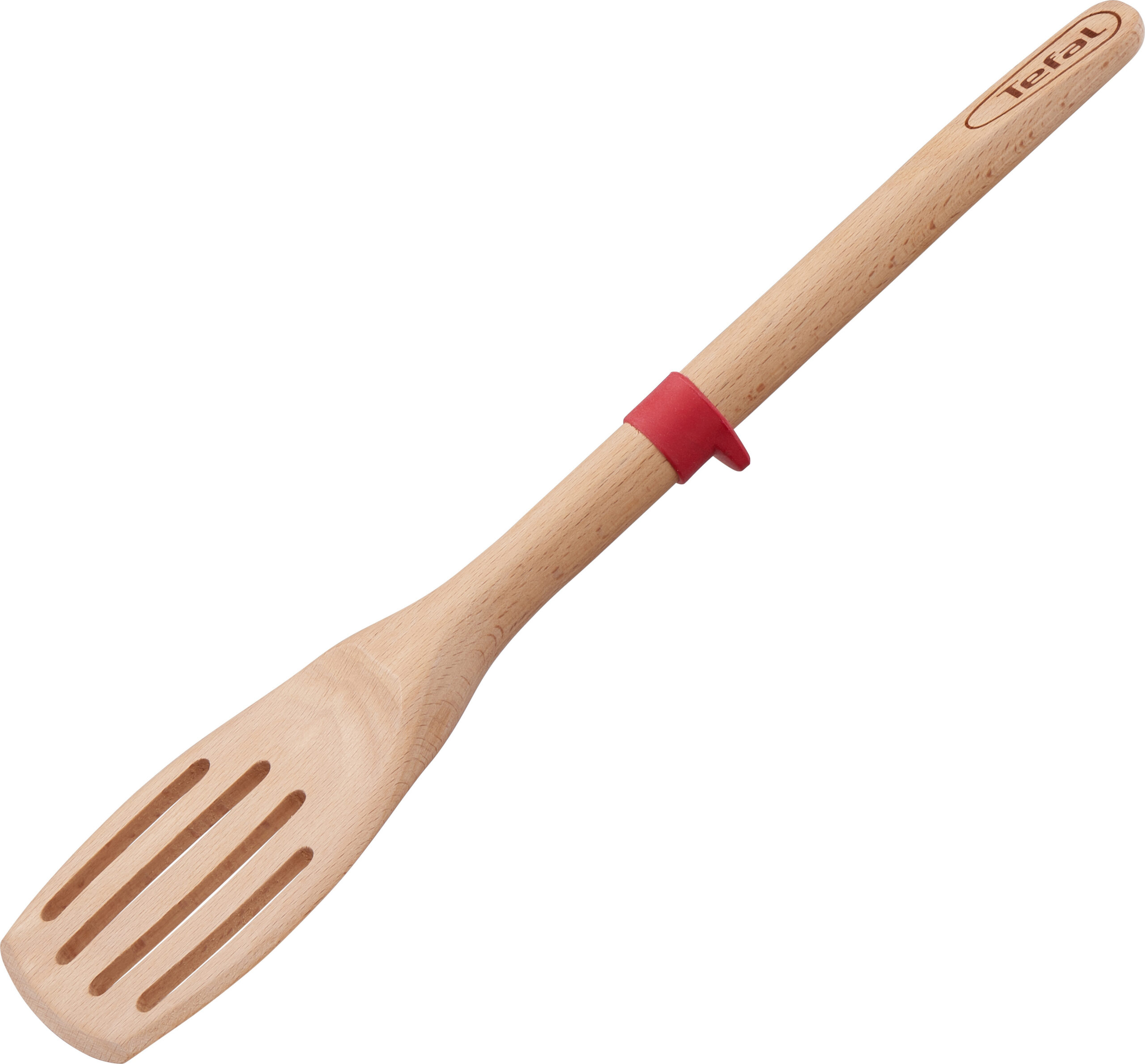 Tefal Ingenio puidust spaatel 32,5 cm, puit/silikoon, perforeeritud