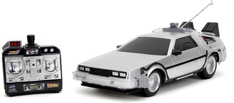 Jada Back to the Future RC Time Machine - raadio teel juhitav auto, 1:16